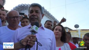 Monte Santo: Governador da Bahia paga promessa na Festa de Todos Os Santos.